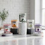 1. شمع شات معطر دست ساز با رنگ بندی زیبا